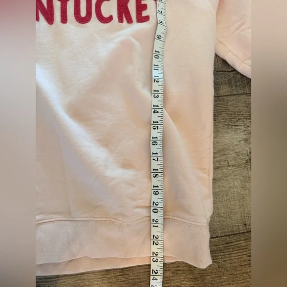 J. Crew Crew Nantucket Crewneck Sweatshirt Small Blush Pink - Picture 6 of 7